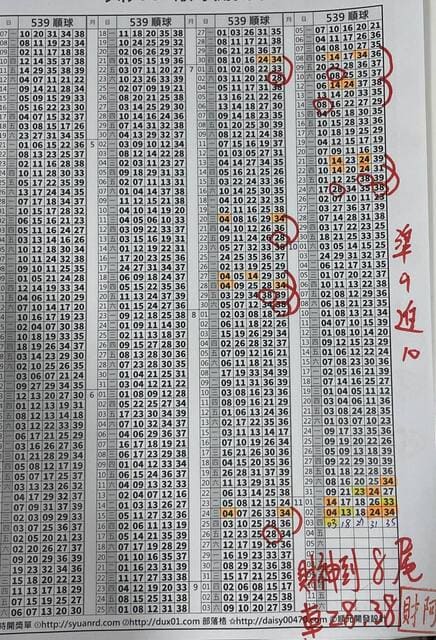 2024/11/04 阿財版路解說-尾數